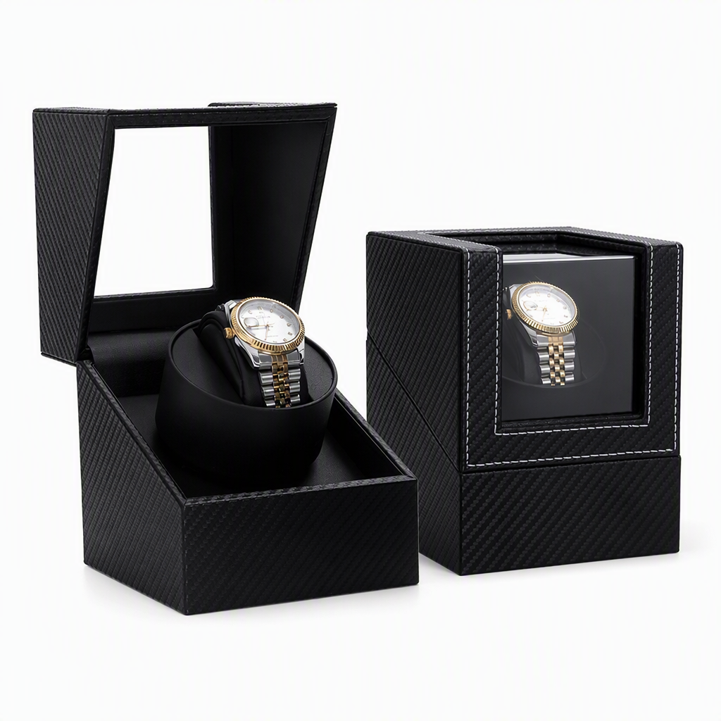 Automatisch horloge-opwinddoos voor mechanische horloges, roterende horloge-opbergkoffer voor thuisgebruik