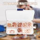100/200 stuks Koperen platte sluitringen assortimentsset