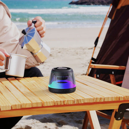 Magnetische mini-bluetoothluidspreker met RGB-verlichting