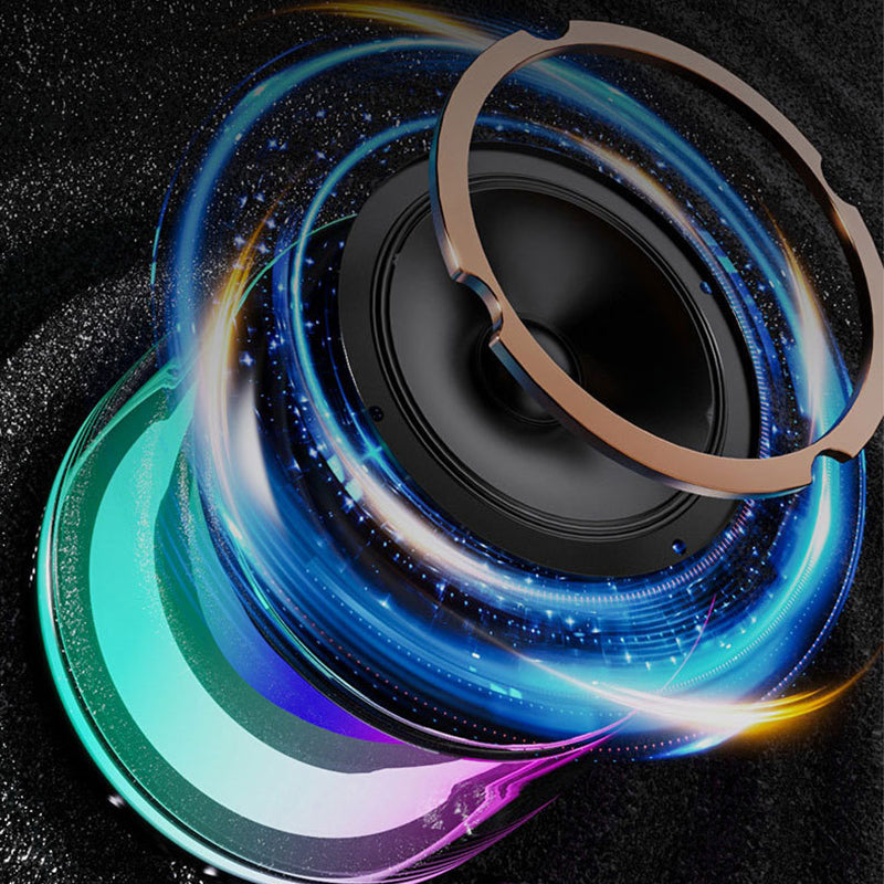 Magnetische mini-bluetoothluidspreker met RGB-verlichting