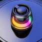 Magnetische mini-bluetoothluidspreker met RGB-verlichting