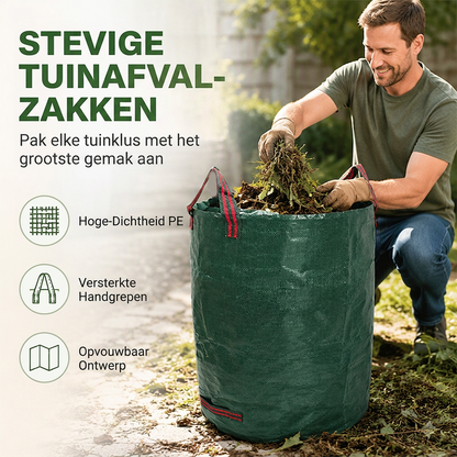 Herbruikbare zware tuinafvalzakken
