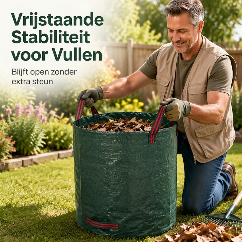 Herbruikbare zware tuinafvalzakken