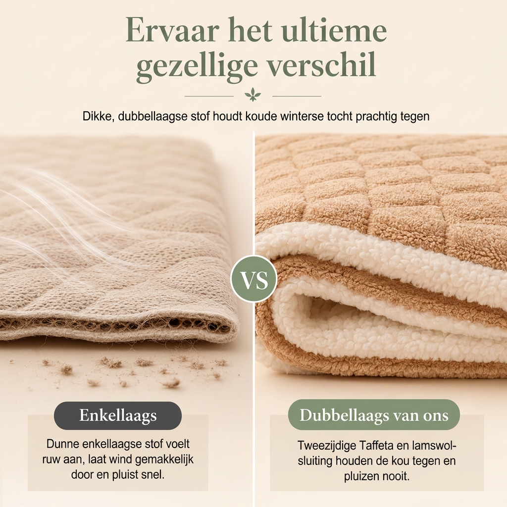 Dubbellaags Verdikte Sherpa Flannel Fleece Warme Deken