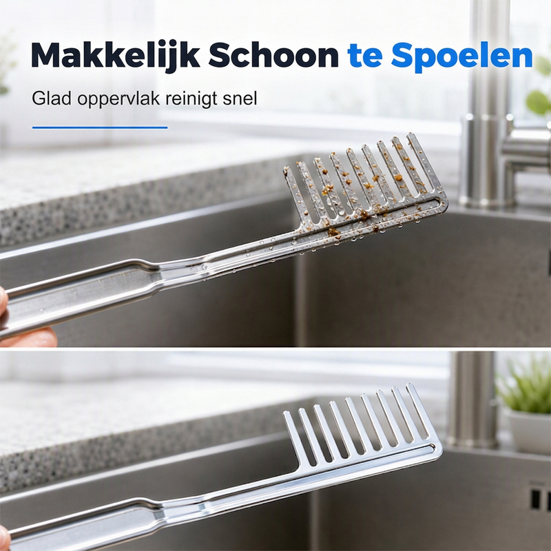 Multifunctionele roestvrijstalen pastazeef
