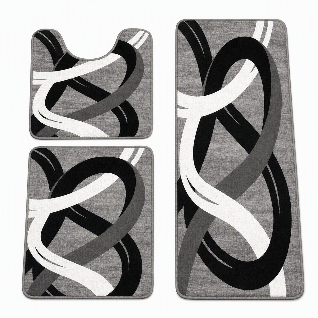 Stap direct in luxe! Antislip badmat met een wolkzachte textuur