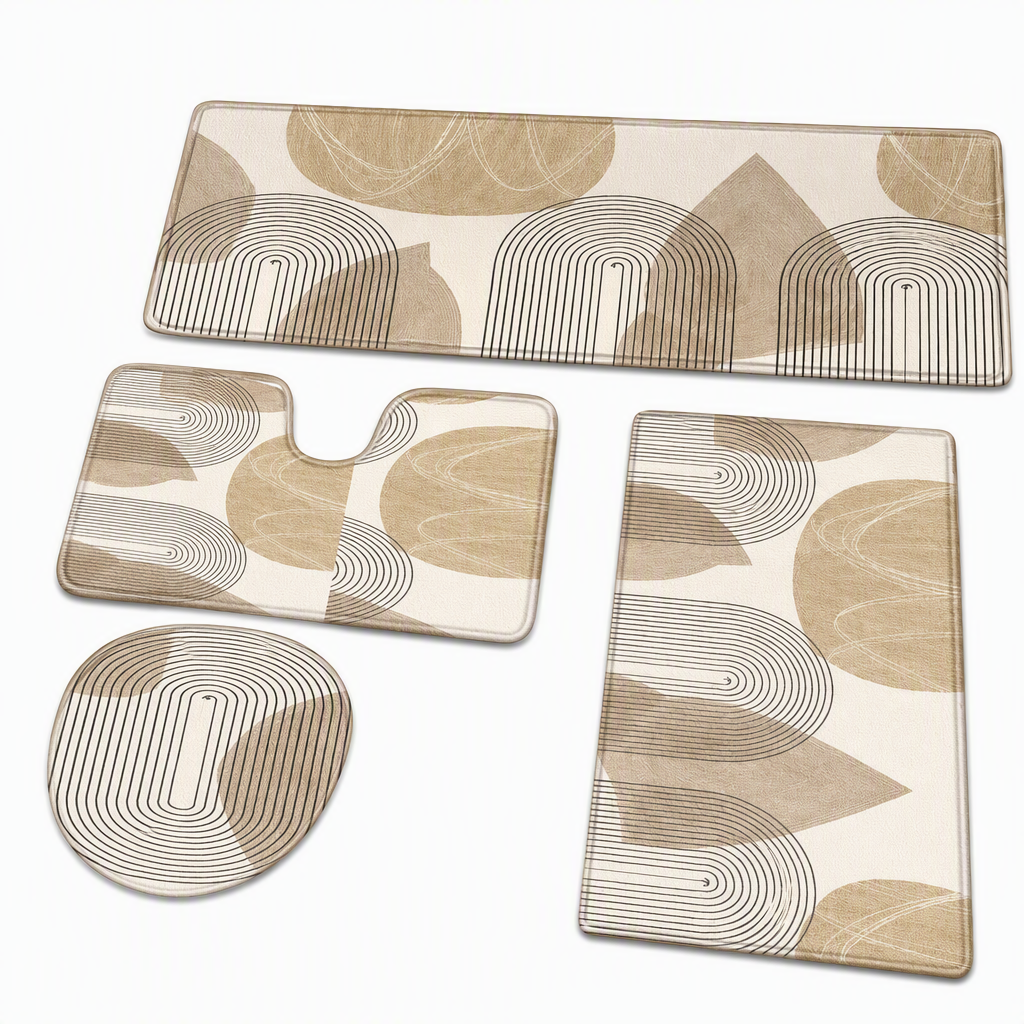 Stap direct in luxe! Antislip badmat met een wolkzachte textuur