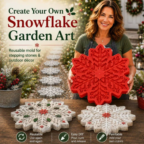 ✨🌻 Maak je tuin onvergetelijk met deze herbruikbare zonnebloem mal – elke steen wordt een uniek, kleurrijk pronkstuk. Perfect voor paden, borders en patio’s. Vandaag 49% KORTING!