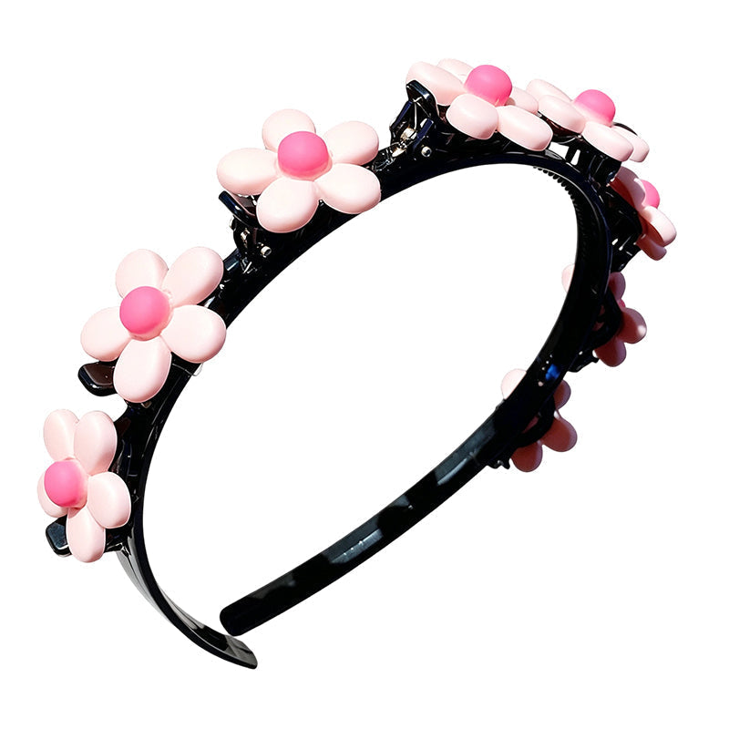 📢📢  1+1 gratis🌻Elke ochtend gevecht bij het haar doen – Cartoon Haarband met Ingebouwde Vlechtclips voor Meisjes | 13 Printjes 🌸✨