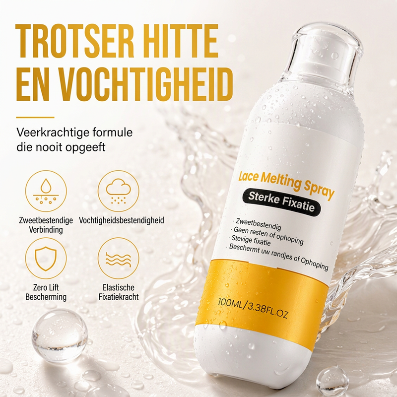 Koop 2, Krijg 1 GRATIS – Lace Fixatiespray voor Langdurige Hechting & een Onzichtbare Look