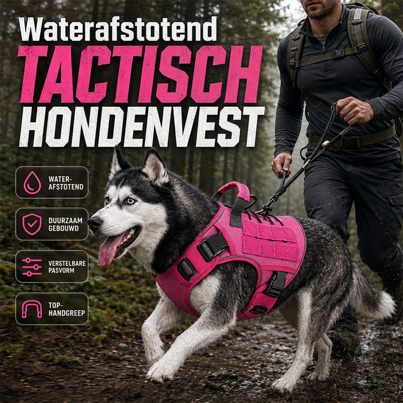 Duurzaam hondentuigvest van Oxford-stof