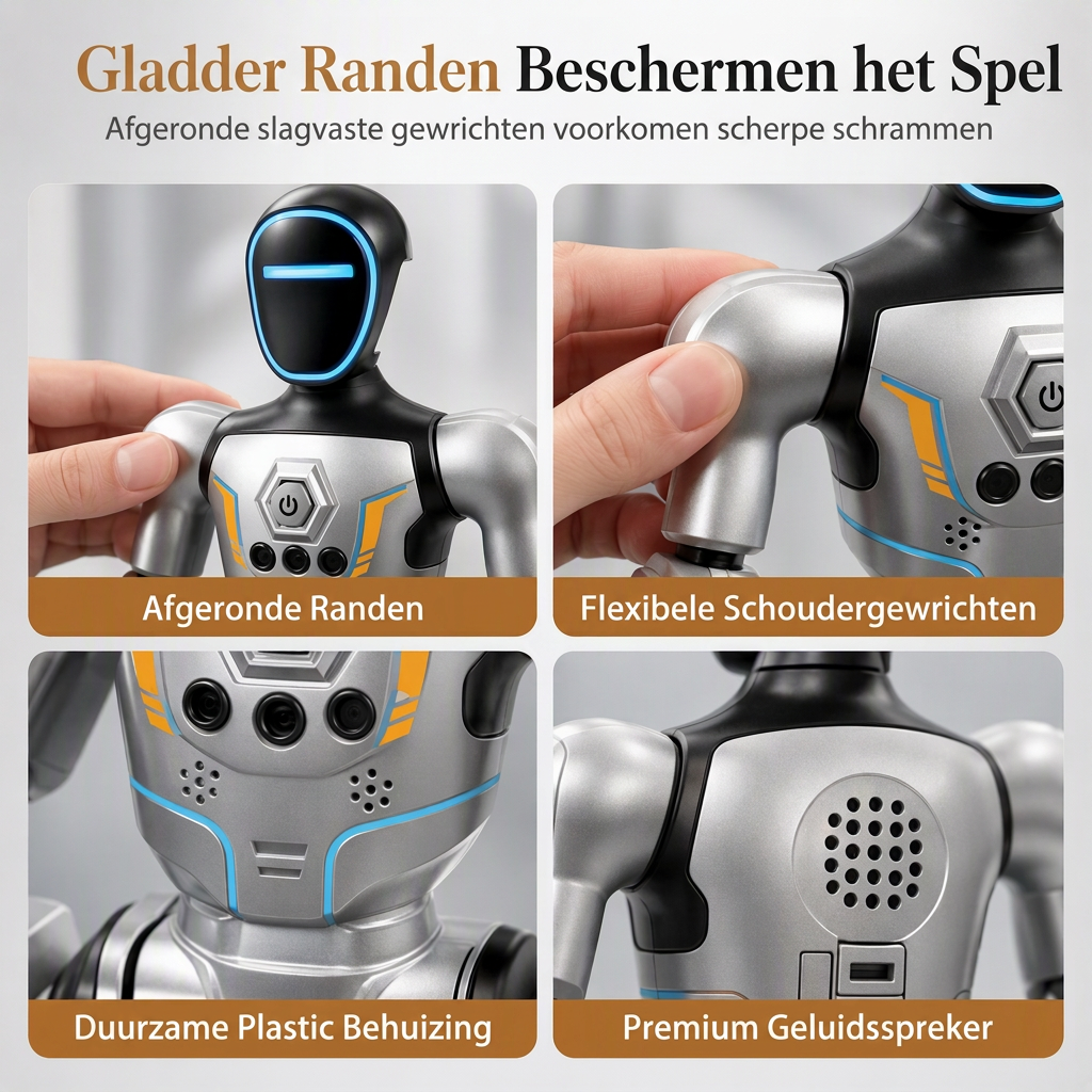 ⏳ Tijdelijke speciale aanbieding ⏰ Slimme programmeerbare AI-spraak-speelgoedrobot – bewegingsbesturing, interactief, kindvriendelijk 🧠