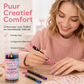 24 kleuren dubbelzijdige nail art-pennenset