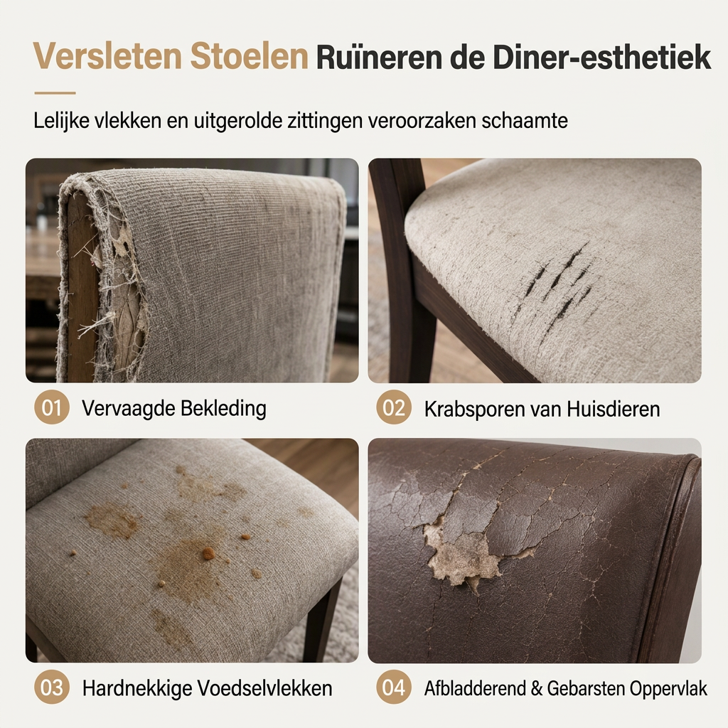 🪑 TIJDELIJKE KORTING VAN 50%! ✨ Universele Rekbare Geruite Stoelhoezen – Beschermend en Eenvoudig te Monteren 🧺