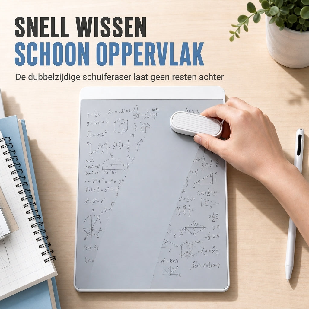 📢📢50% KORTING !! ⏰Magnetisch whiteboard – Inktloos, stofvrij en oogbeschermend ✨