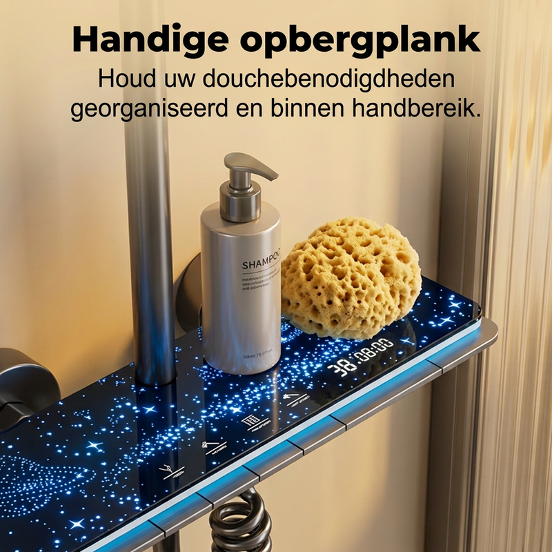 LED digitaal display regendouche systeem