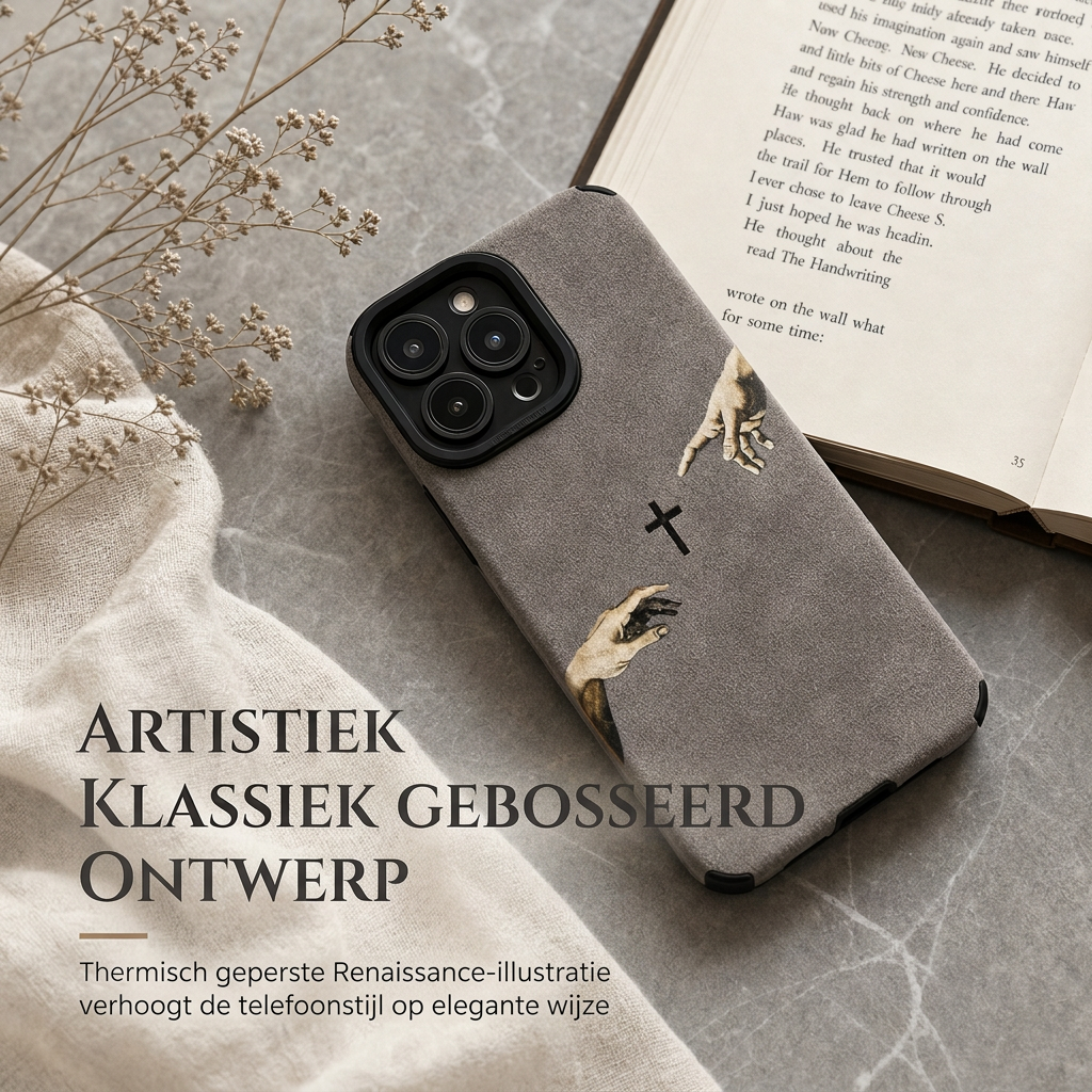 📢📢50% KORTING !! ⏰Premium suède schokbestendige beschermende telefoonhoes