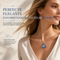 Vrouwen Keltische Knoop Geboortesteen Hanger Ketting