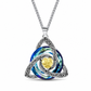 Vrouwen Keltische Knoop Geboortesteen Hanger Ketting