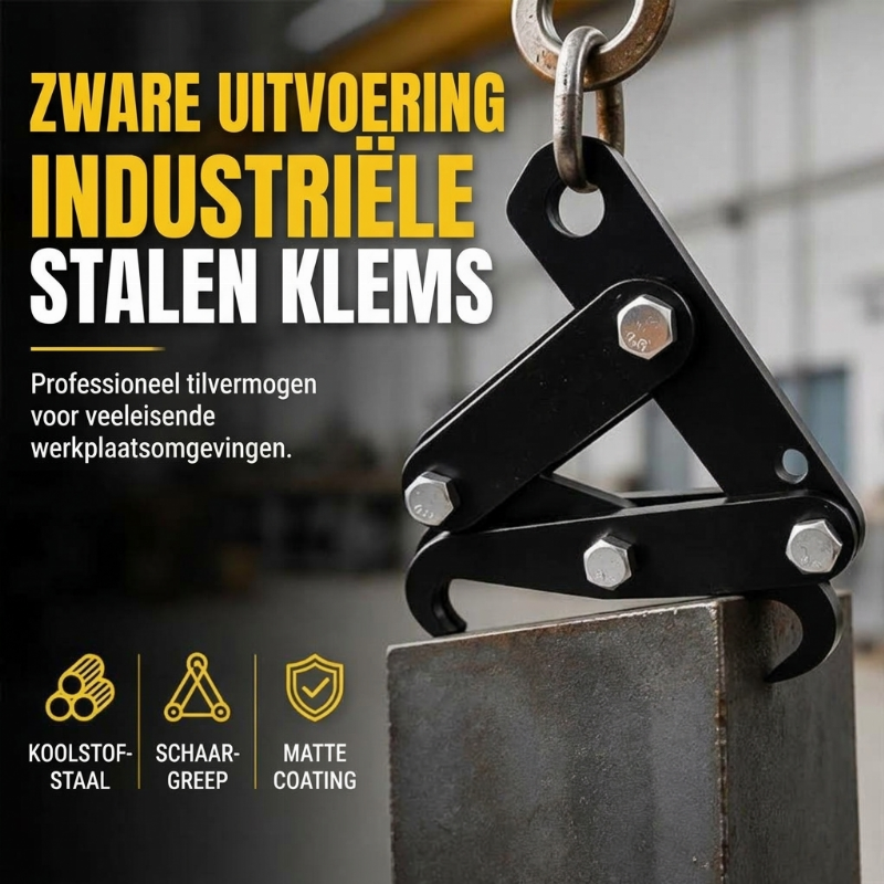 Zware automatische zelfvergrendelende hijsklem