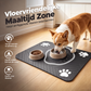 🧼Gemakkelijk schoon te maken voerbakmat voor huisdieren – Diatomeeënaarde – Waterdicht oppervlak & morsbestendig voor een schone eetruimte 🐶