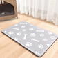 🧼Gemakkelijk schoon te maken voerbakmat voor huisdieren – Diatomeeënaarde – Waterdicht oppervlak & morsbestendig voor een schone eetruimte 🐶