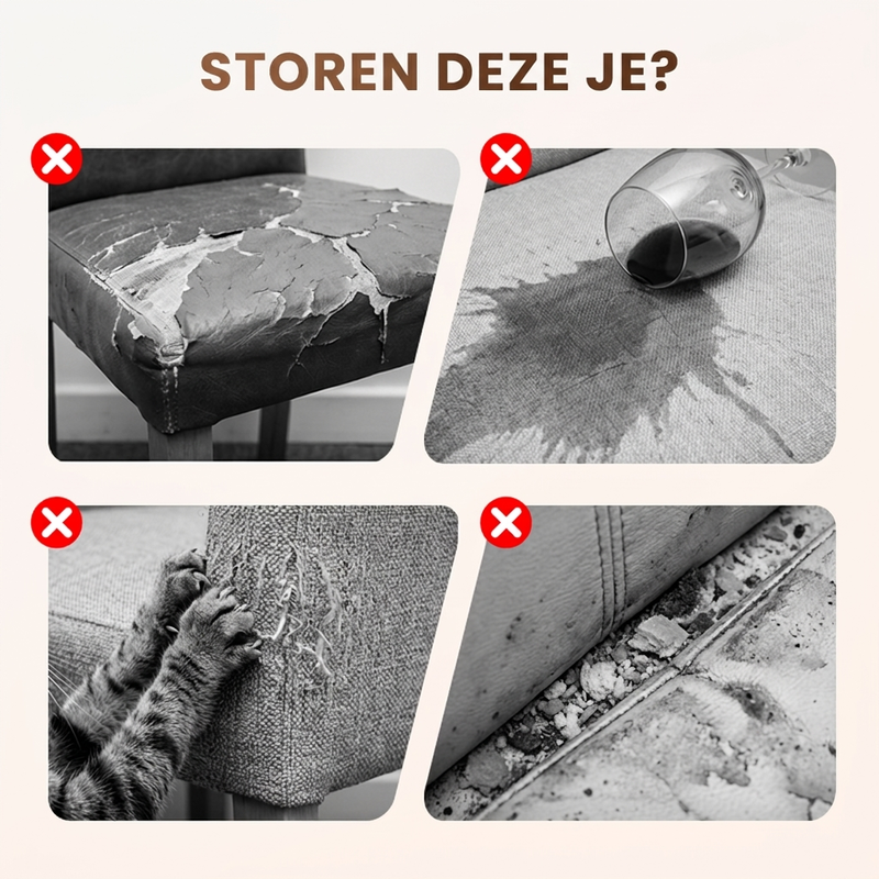 Waterdichte stoelhoezen van kunstleer