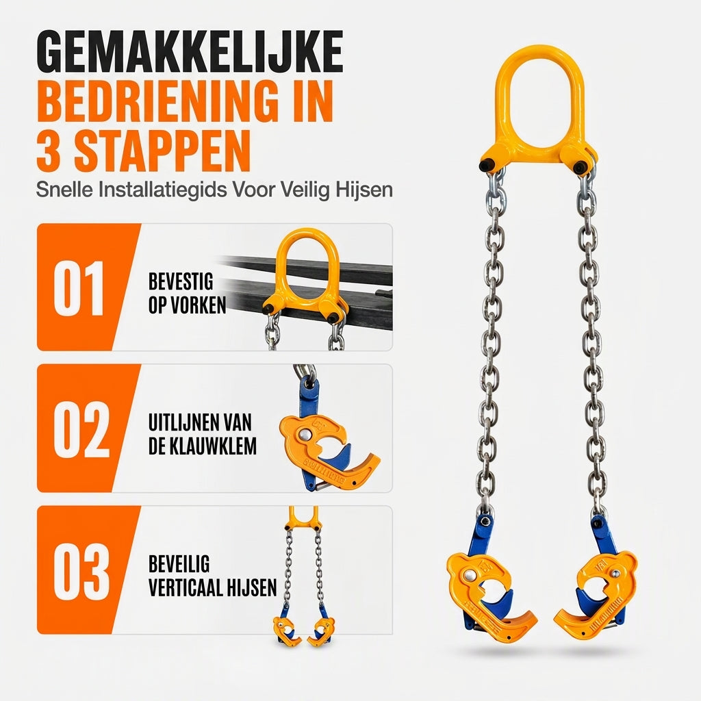 Zware olievat-tang voor vorkheftrucks en kranen, vathengel voor stalen/metalen vaten, matrijsgesmeed vatbehandelingsgereedschap