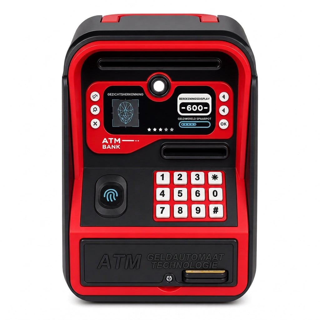 📢📢50% KORTING !! ⏰✨Elektronische kinder-ATM-spaarpot, slimme spaarpot-speelgoed