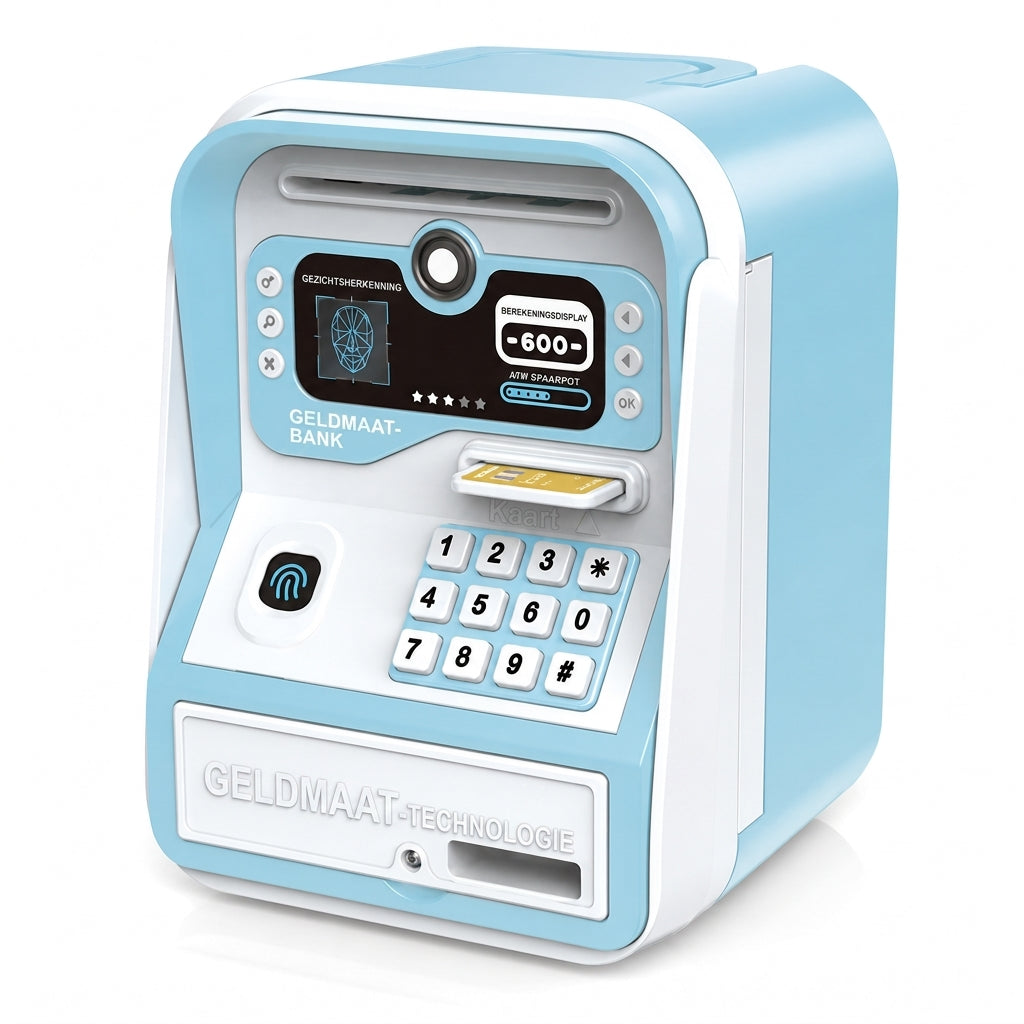 📢📢50% KORTING !! ⏰✨Elektronische kinder-ATM-spaarpot, slimme spaarpot-speelgoed