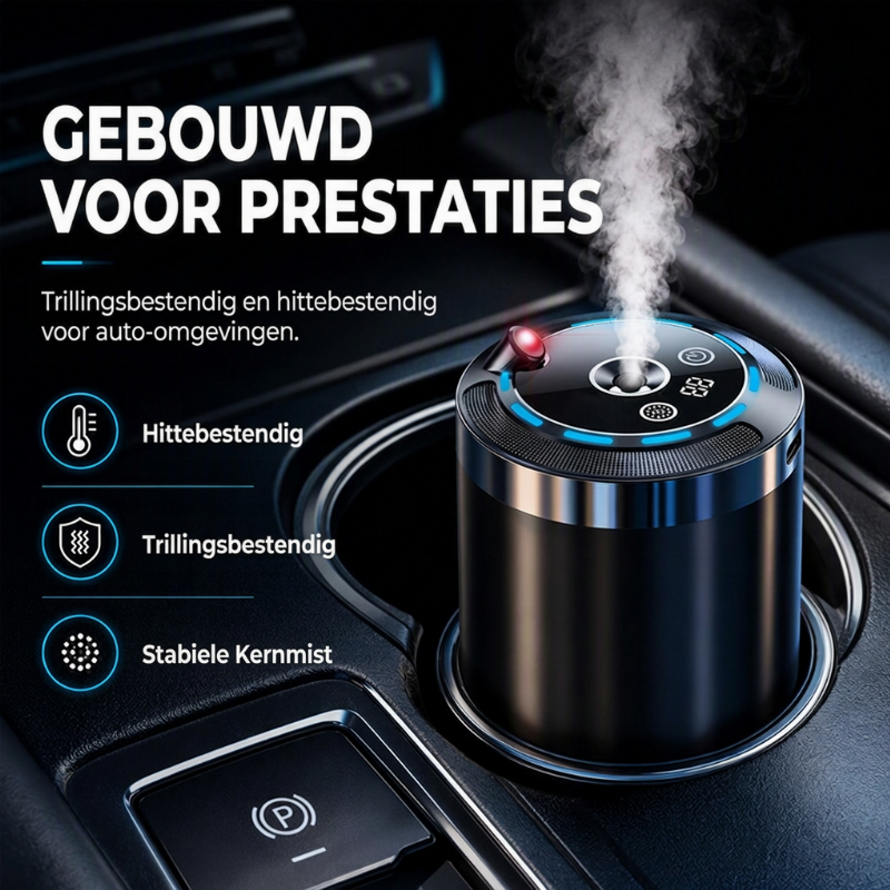 Slimme autoverstuiver voor aromatherapie