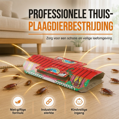 Professioneel niet-giftig kakkerlakkenvalhuis