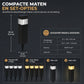 Waterdichte zonne-tuin buitenverlichting vierkante grondpin pad- en gazonverlichting voor tuin- en landschapsdecoratie