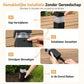Waterdichte zonne-tuin buitenverlichting vierkante grondpin pad- en gazonverlichting voor tuin- en landschapsdecoratie
