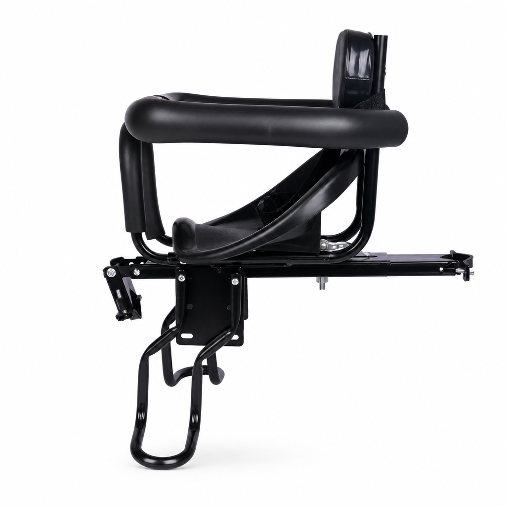 ⏳Beperkte Tijd Speciale Aanbieding⏰Fietskinderzitje met Rugleuning en Kussen voor Mountainbikes Buitenshuis Ouder-Kind Fietsen
