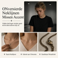 📢📢50% KORTING!! ⏰Gotische Donkere Kristallen Kettingschakel Ketting met Holle Maan Legeringhanger