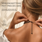 📢📢50% KORTING!! ⏰Gotische Donkere Kristallen Kettingschakel Ketting met Holle Maan Legeringhanger