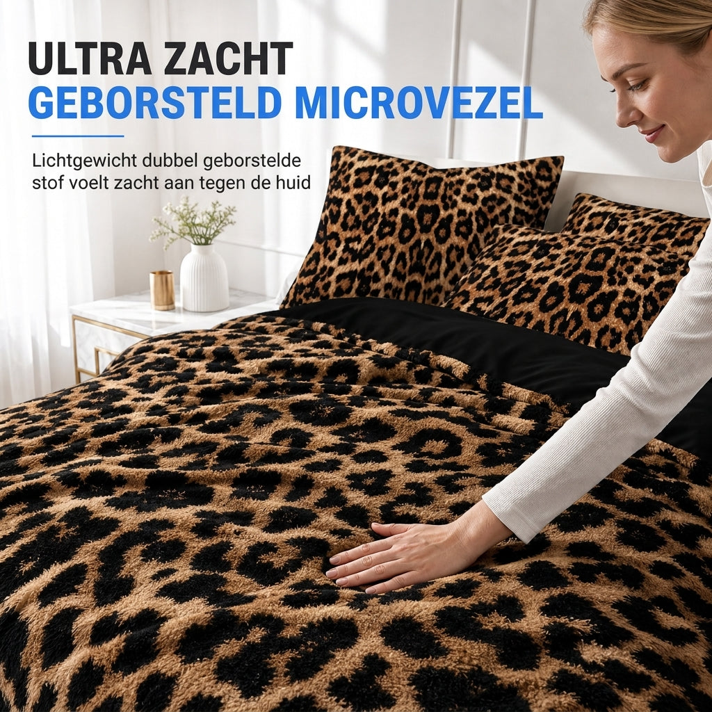 Geometrische Cartoon Anime Digitale Print Polyester Dekbedovertrek Beddengoedset met Kussenslopen