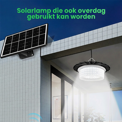 Verstelbare en waterdichte set zonne-hanglampen