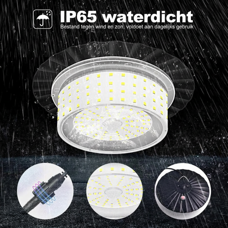 Verstelbare en waterdichte set zonne-hanglampen