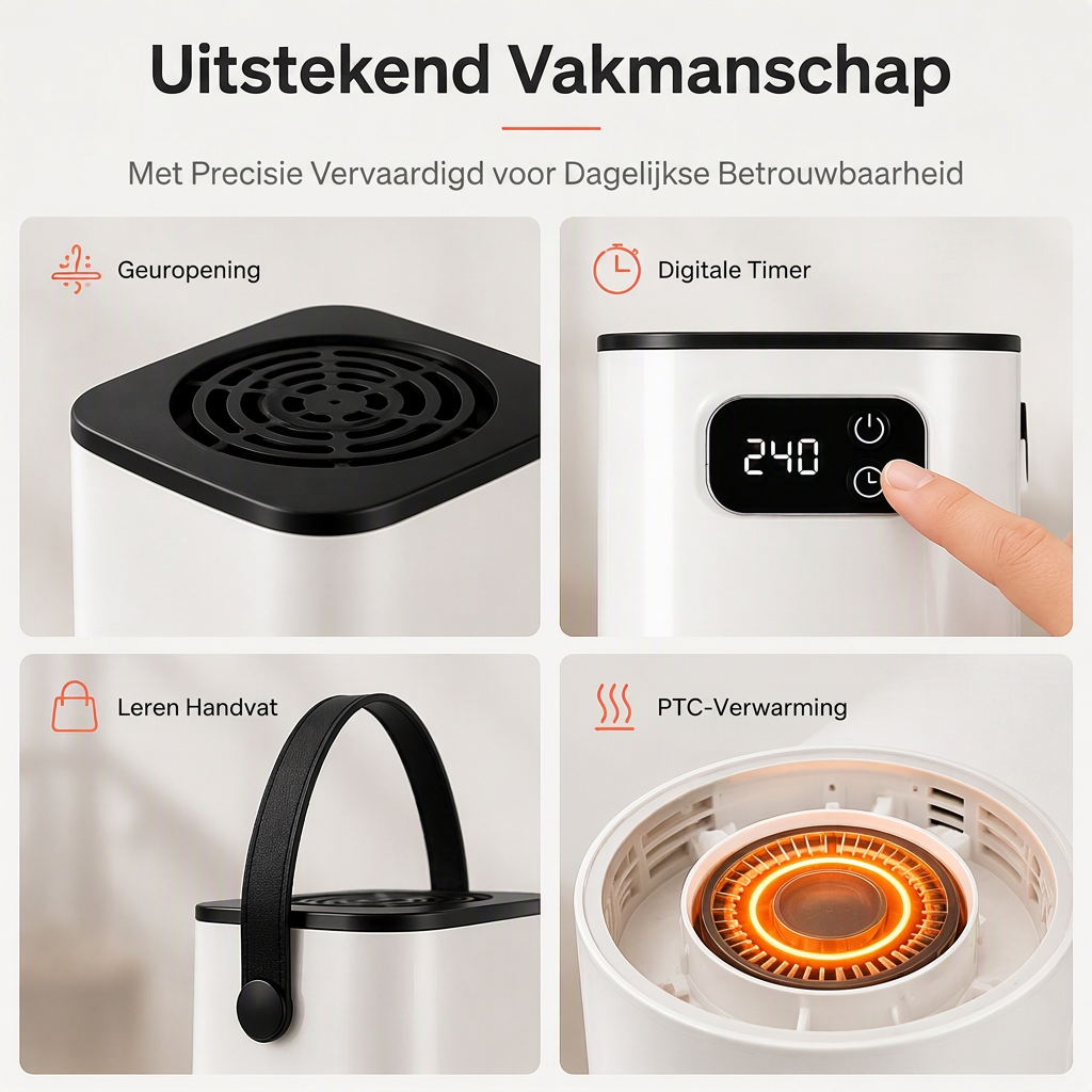 📢📢50% KORTING !! ⏰Draagbare Kledingdroger: Snelle Verwarming, Stil Nachtelijk Drogen, Opvouwbaar, Reizenvriendelijk, Installatie in 4 Stappen