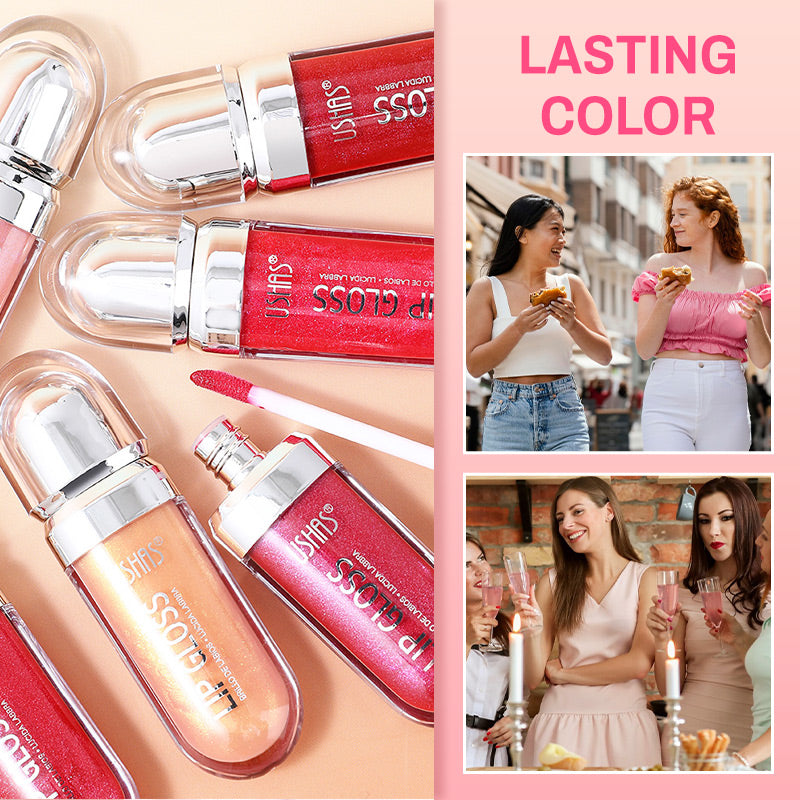 💄Langhoudende Hooglans Lipgloss | Hydraterend & Niet Plakkerig | 12 Kleuren naar Keuze