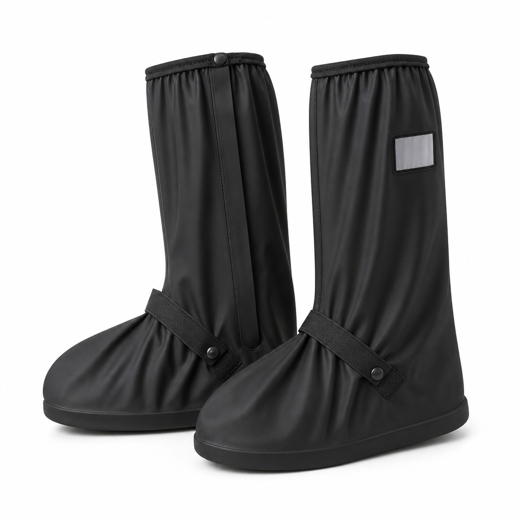 🌧️ BEPERKTE TIJD: 50% KORTING! 👢 Waterdichte hoge regenschoenovertrekken – Antislip PVC, 42cm spatwaterbarrière & Reflectieve nachtveiligheid 👟