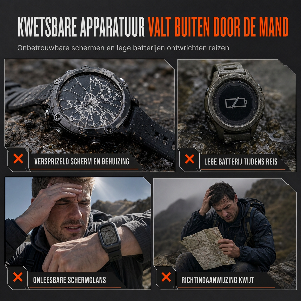 📢📢 50% KORTING!! ⏰ Robuuste smartwatch – bellen via Bluetooth & gezondheidsmonitor, duurzame outdoor fitness watch voor heren ⌚⛰️
