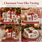 ⏳ Kerstaanbiedingen🎄Schotse Hooglander & Bloemen Cadeaupapier Rol – 43x500cm Feestelijk Cadeaupapier voor Kerstcadeaus, Feesten & Knutselprojecten ✨