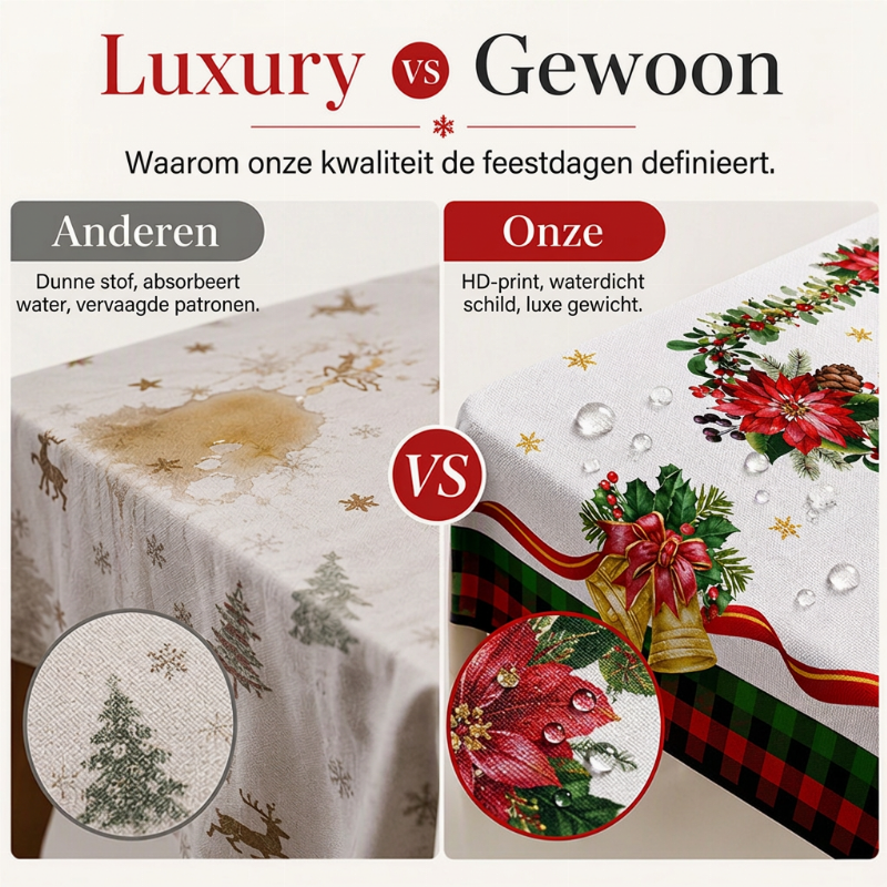 Waterdichte Feestelijke Tafelkleed