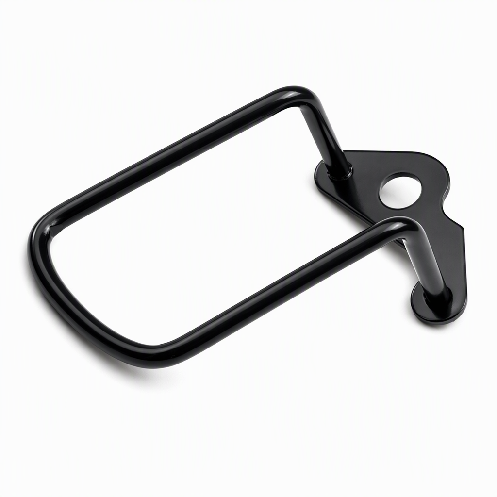 🚲 NU 50% KORTING! Achterderailleur Beschermkap – Stevige Stalen Fietsderailleur Beschermer, Schokbestendige Roestvaste Bescherming, Snel Te Installeren Universele Geschikt voor Mountainbikes