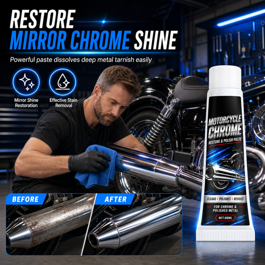 ⏳Tijdelijk 50% korting⏰Chroom-polijstpasta en metaalhersteller voor motoren🏍️🪄✨