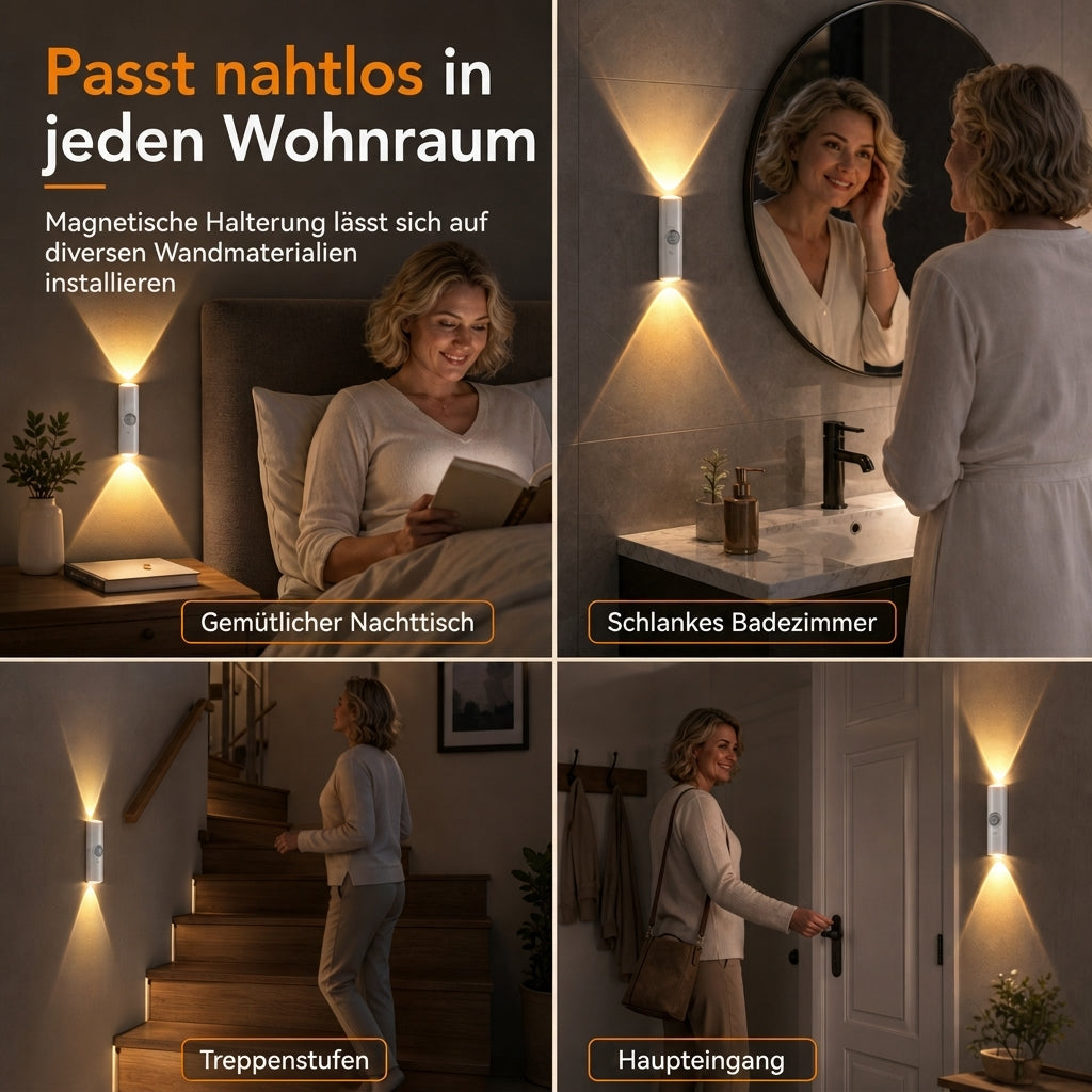 💡 50% KORTING! 🚶 Magnetische slimme bewegingssensor met RGB-verlichting – Aanpasbare sfeer ✨