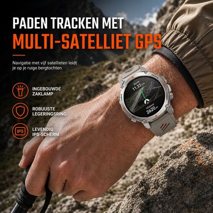 📢📢50% KORTING!! ⏰ Smartwatch met Bluetooth-bellen, GPS & Beidou-positionering, hartslag- & slaapmonitor, stappenteller & berichtherinneringen 🏃‍